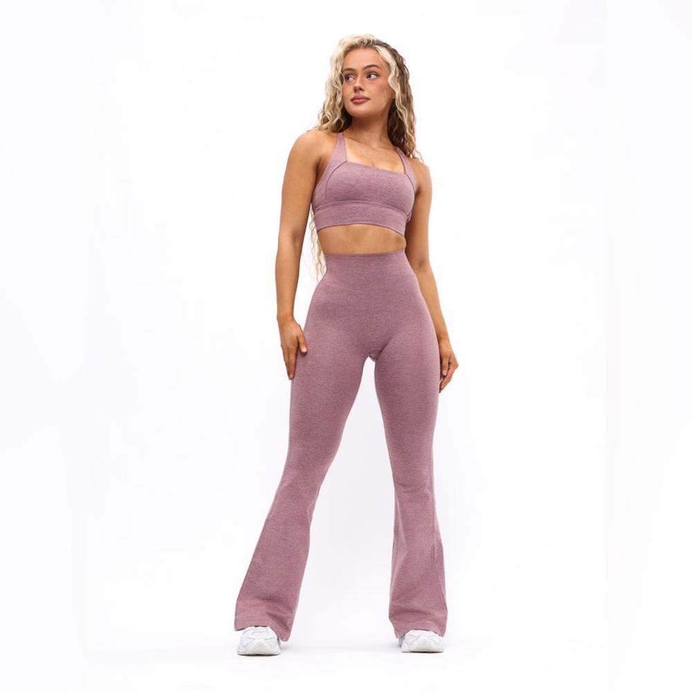 Buffbunny- Dream Heather Flare Legging